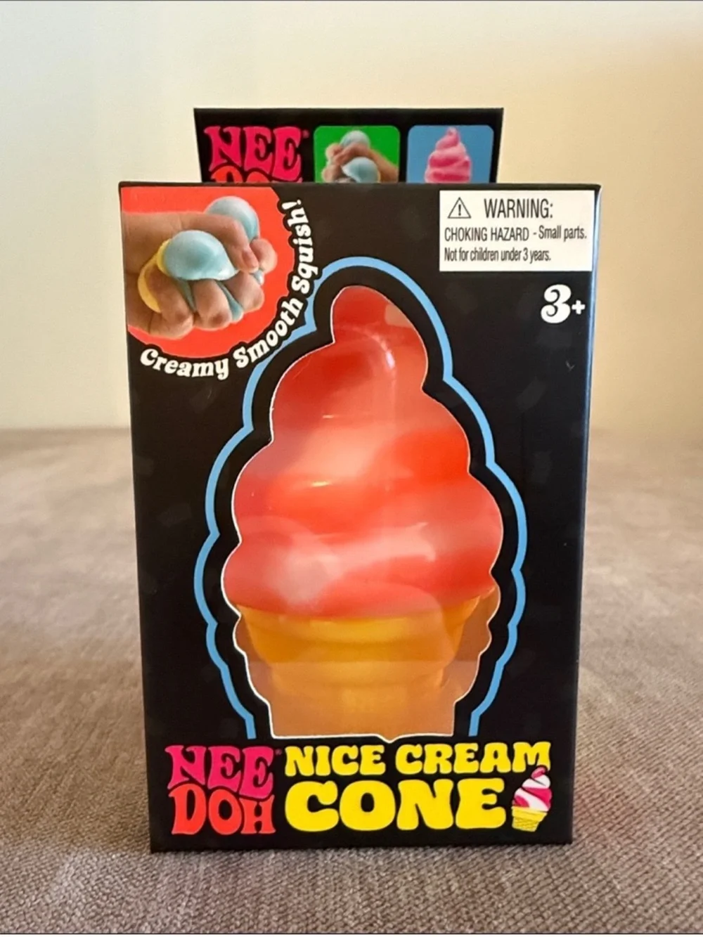 NeeDoh Nice Cream Cone - Orange